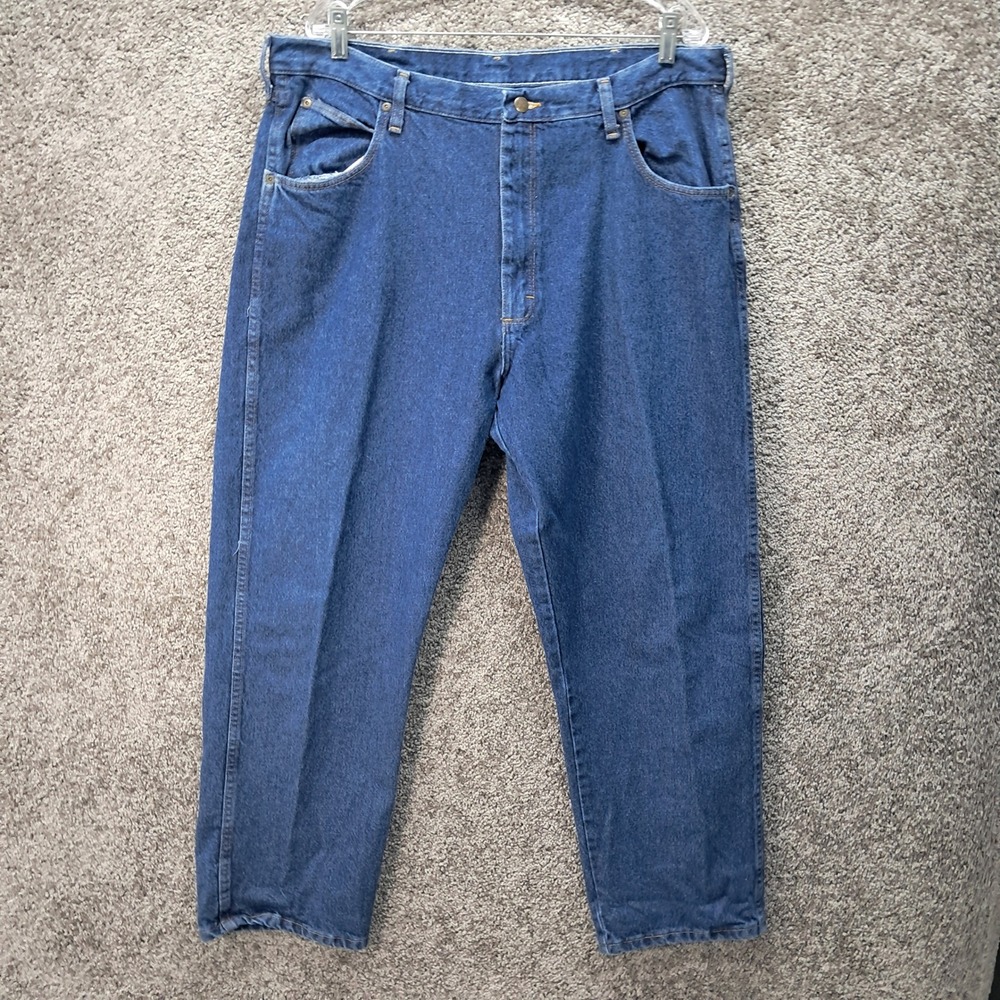 Red Kap Mens PD60PW4 Blue Denim Work Jeans 100% Cotton Straight Leg 40x30